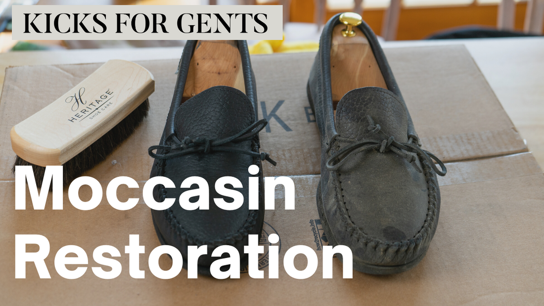 How to clean and condition Cowhide Leather Shoes