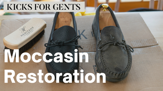 How to clean and condition Cowhide Leather Shoes