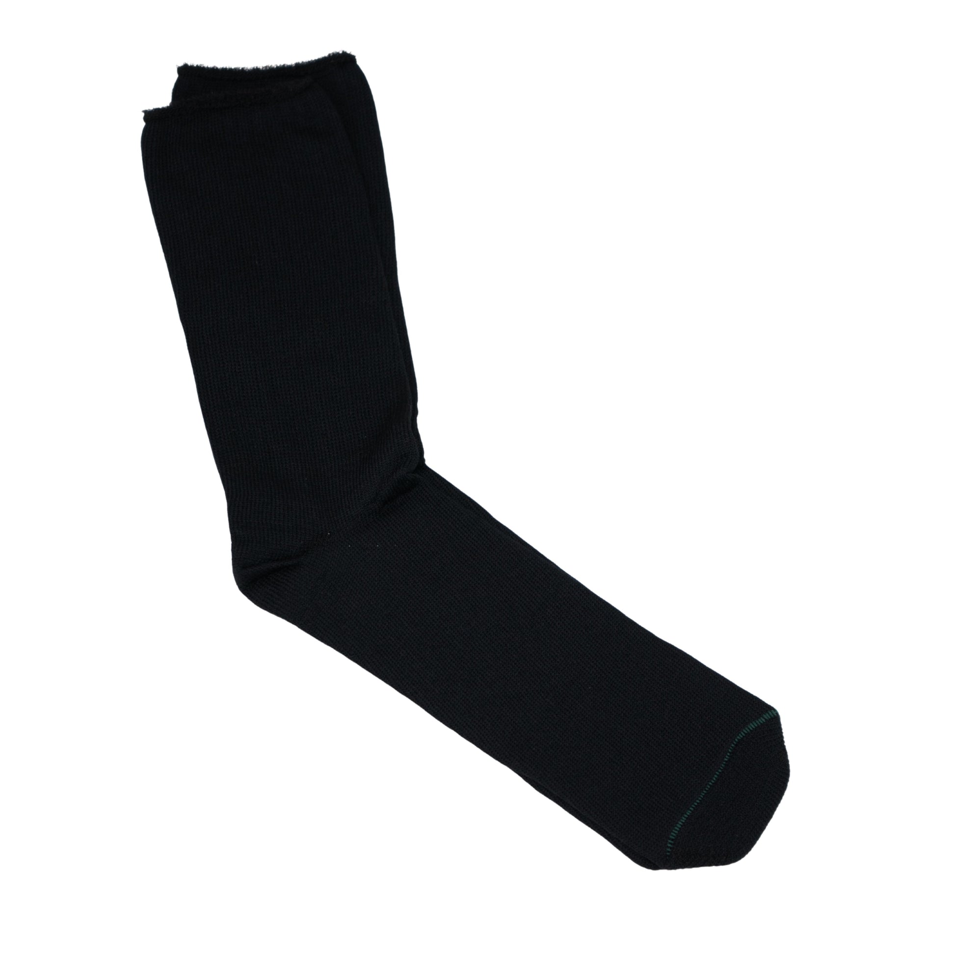 FD380_Foundation_Seemfree_Diabetic_Dress_socks_ socks laid flat on white surface.