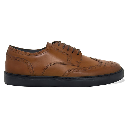 Men's Don Giovanni Wingtips - Cognac