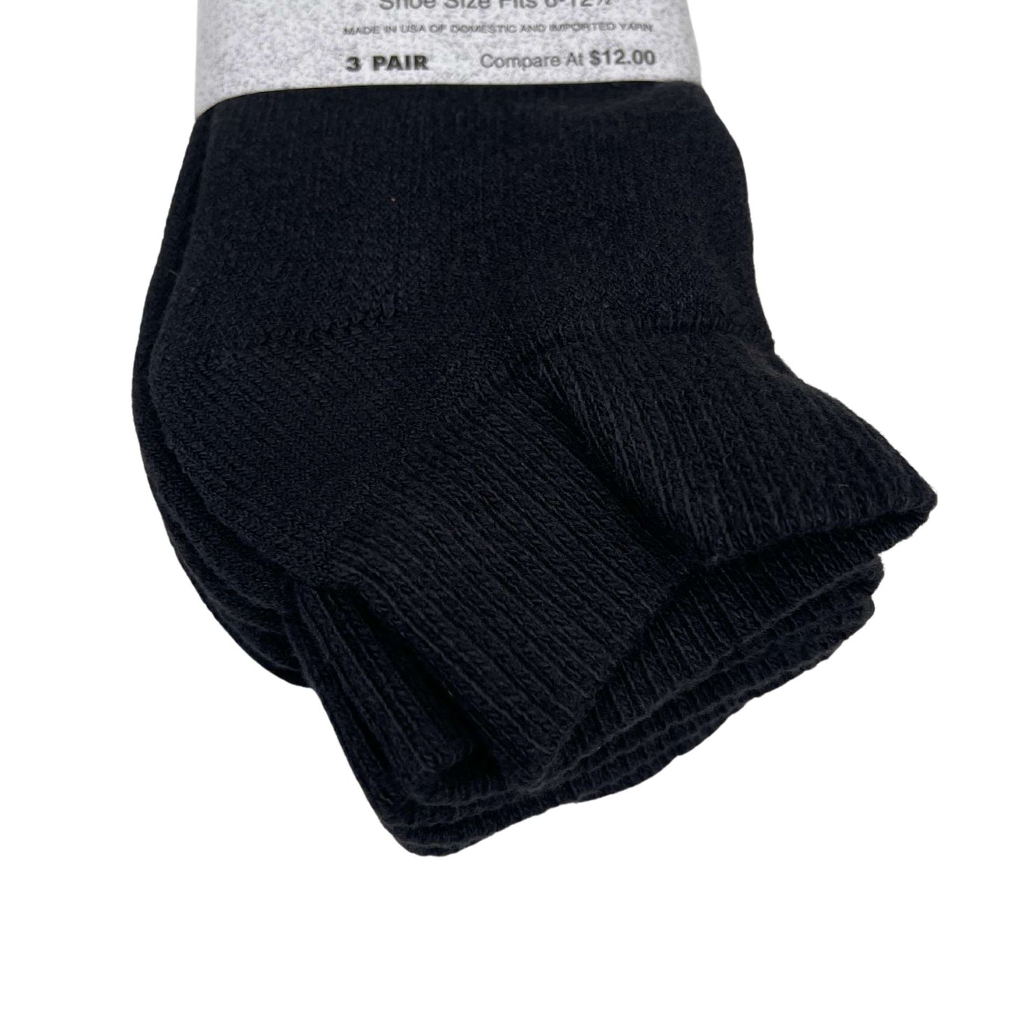 TOP QTR DE ALGODÓN ATLÉTICO ENTRE TEJIDOS CON COJÍN COMPLETO - NEGRO