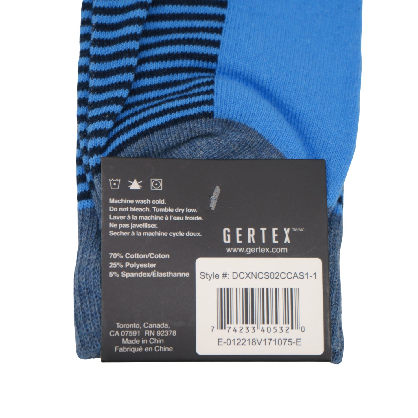 D&CO Pattern Cotton Dress Socks - 3 Pairs