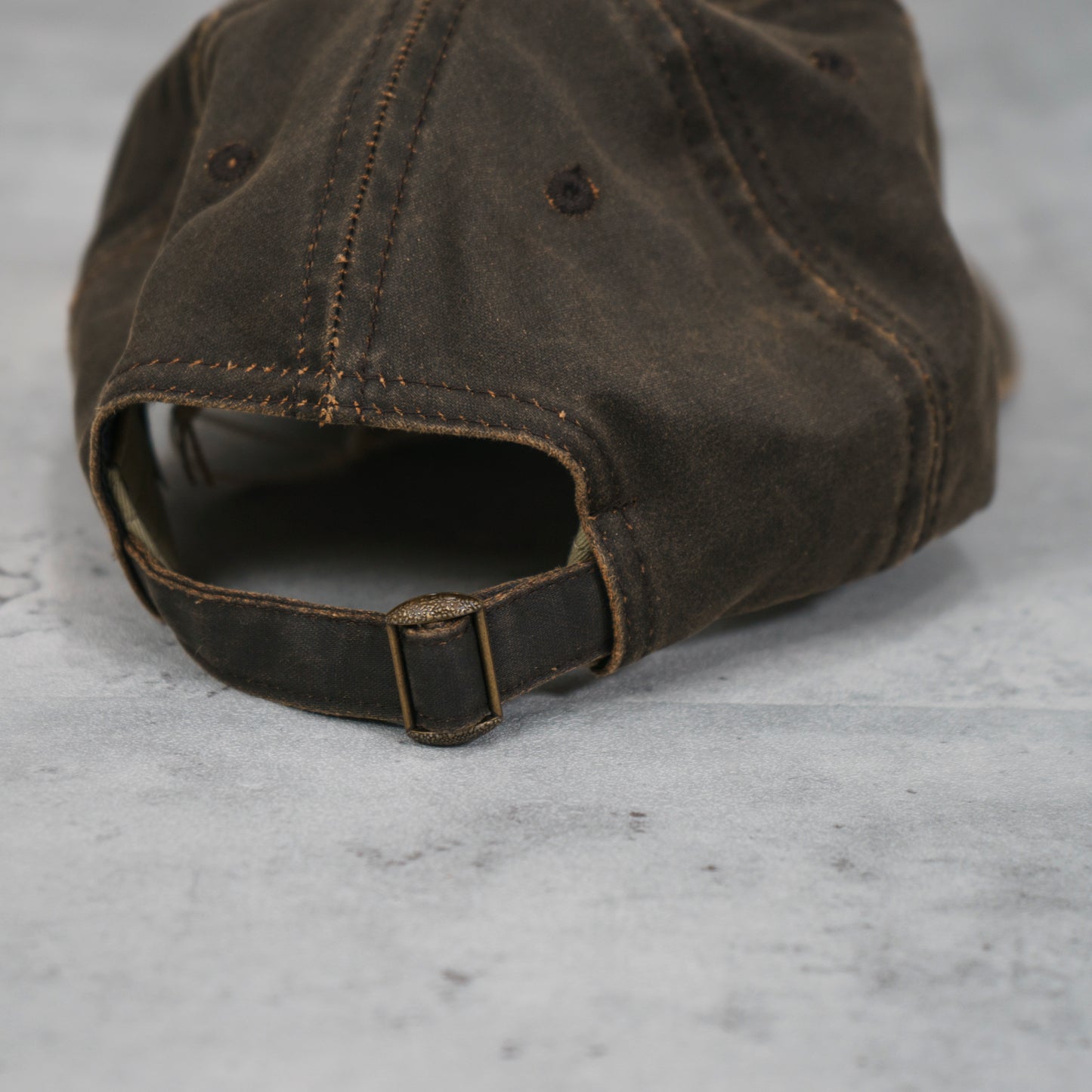 8 Seconds Weathered Dad Cap - Adjustable Buckle, Handmade, One Size, Hat