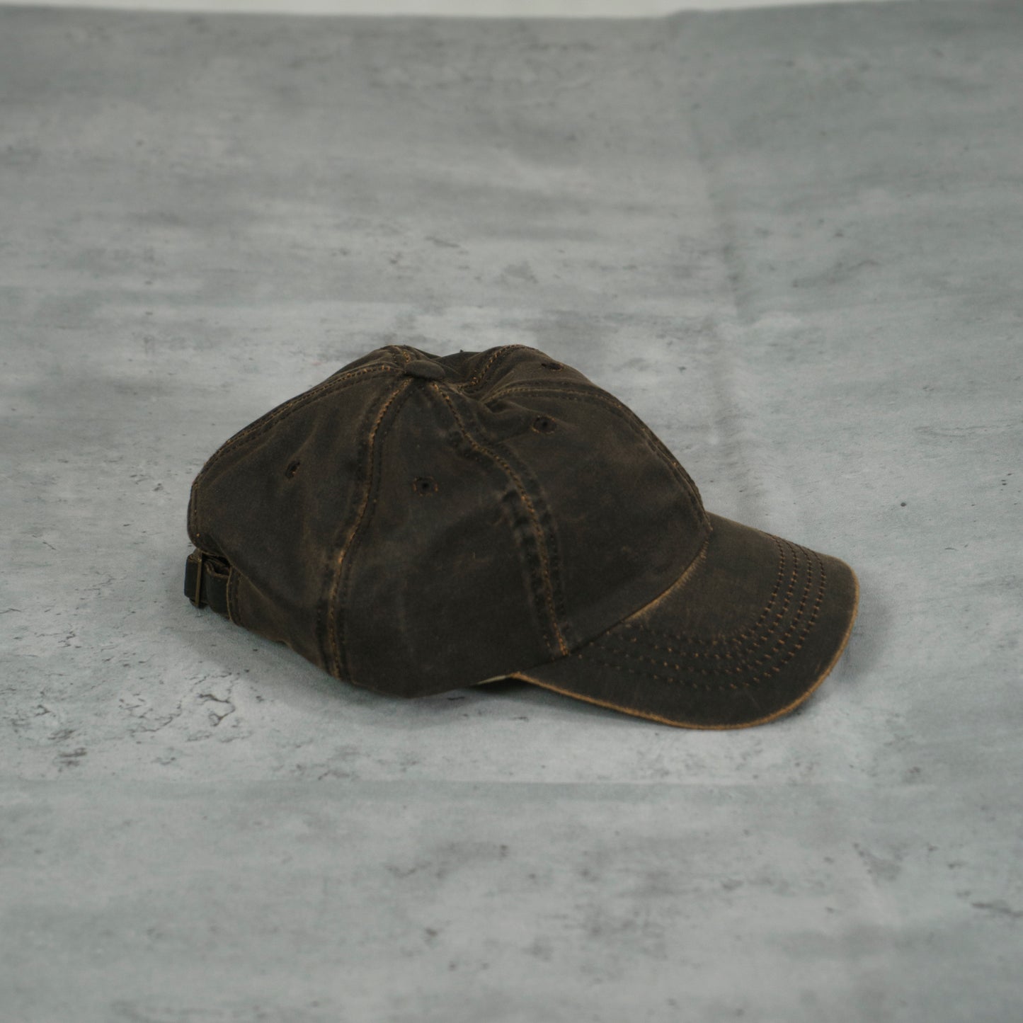 8 Seconds Weathered Dad Cap - Adjustable Buckle, Handmade, One Size, Hat