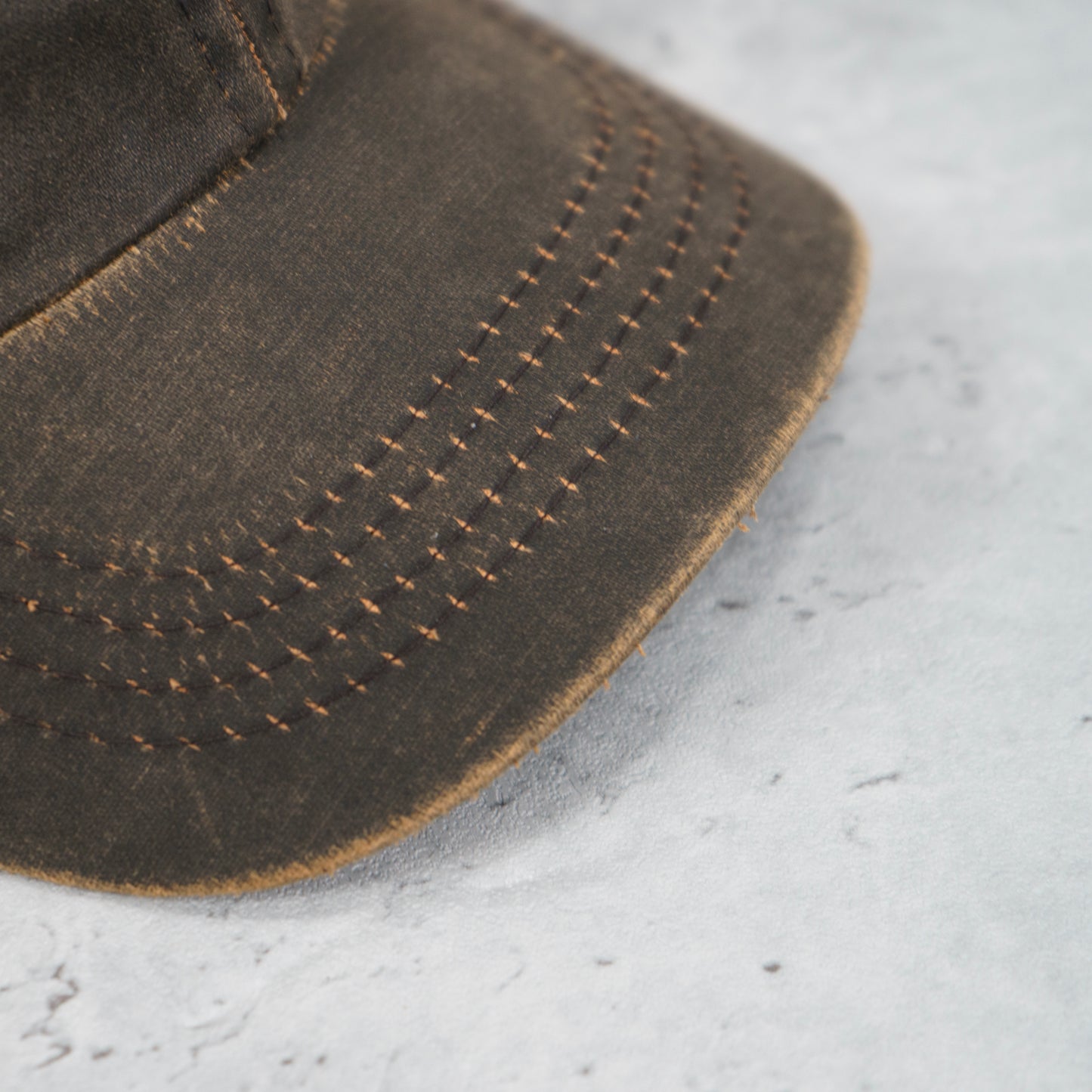 8 Seconds Weathered Dad Cap - Adjustable Buckle, Handmade, One Size, Hat