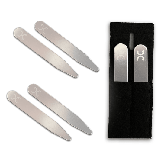 FLX Collar Stays - Stainless Steel