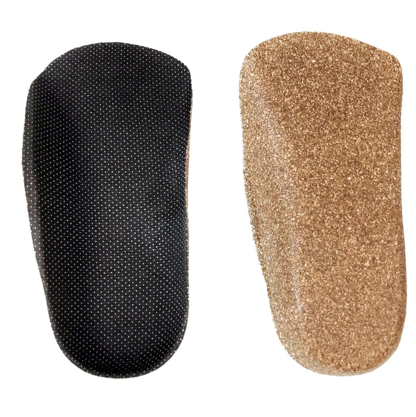 KFG 3/4 Orthotic Insoles - Cork Base - Kicks For Gents - Insole - Insole, MADE IN USA