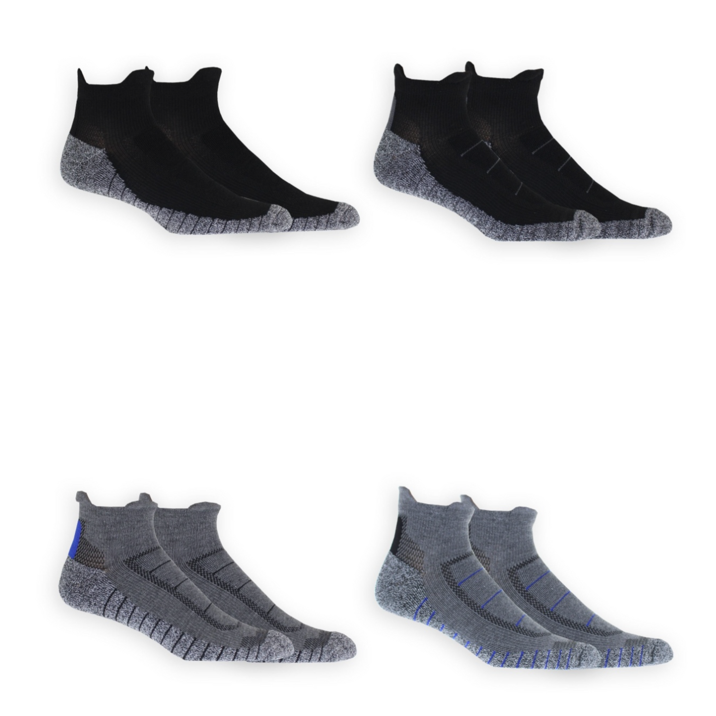 CALCETINES BURLINGTON SPORT DE ALGODÓN - NEGRO