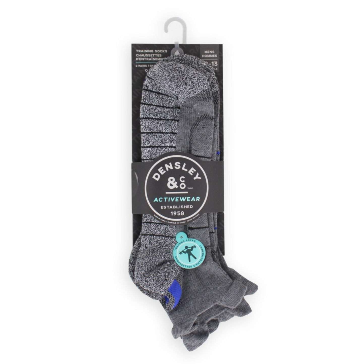 CALCETINES BURLINGTON SPORT DE ALGODÓN - NEGRO
