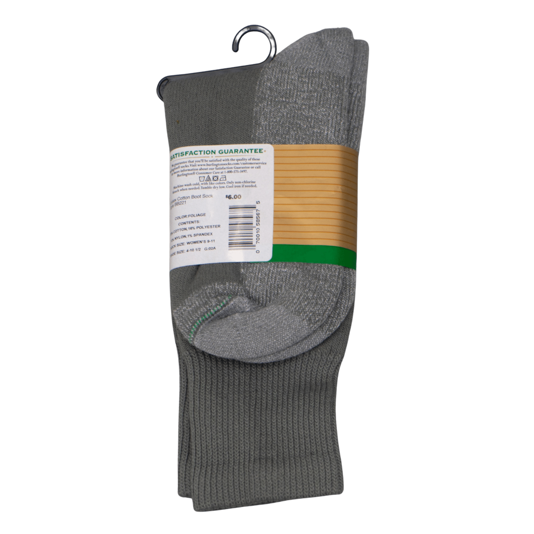 BURLINGTON® Heavy Duty Boot Sock - Cotton Crew - Unisex