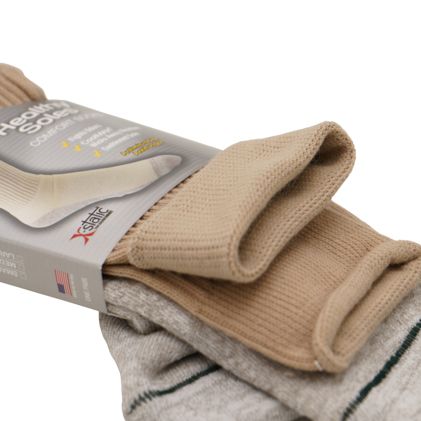 CALCETINES BURLINGTON SPORT DE ALGODÓN - BLANCO
