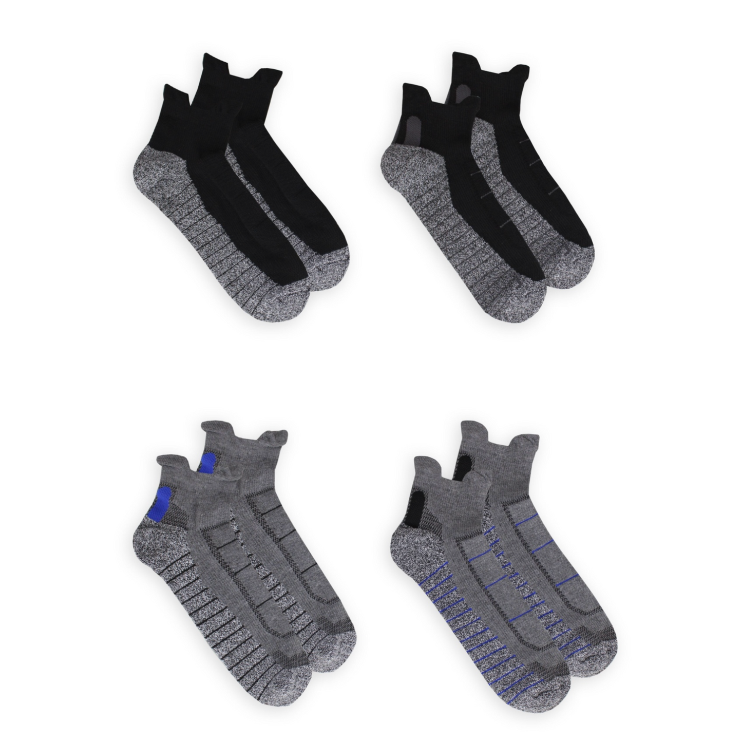 CALCETINES BURLINGTON SPORT DE ALGODÓN - NEGRO