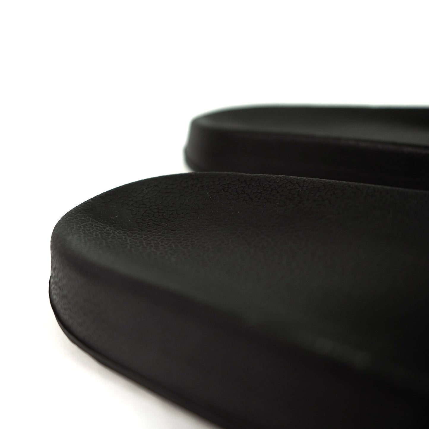 Minimalist Slides - Black - Cushioned Strap - EVA Sole - Eco-Friendly