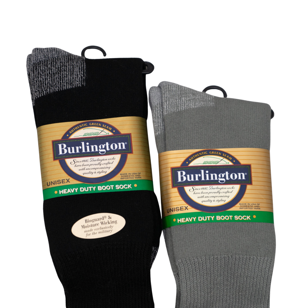 BURLINGTON® Heavy Duty Boot Sock - Cotton Crew - Unisex